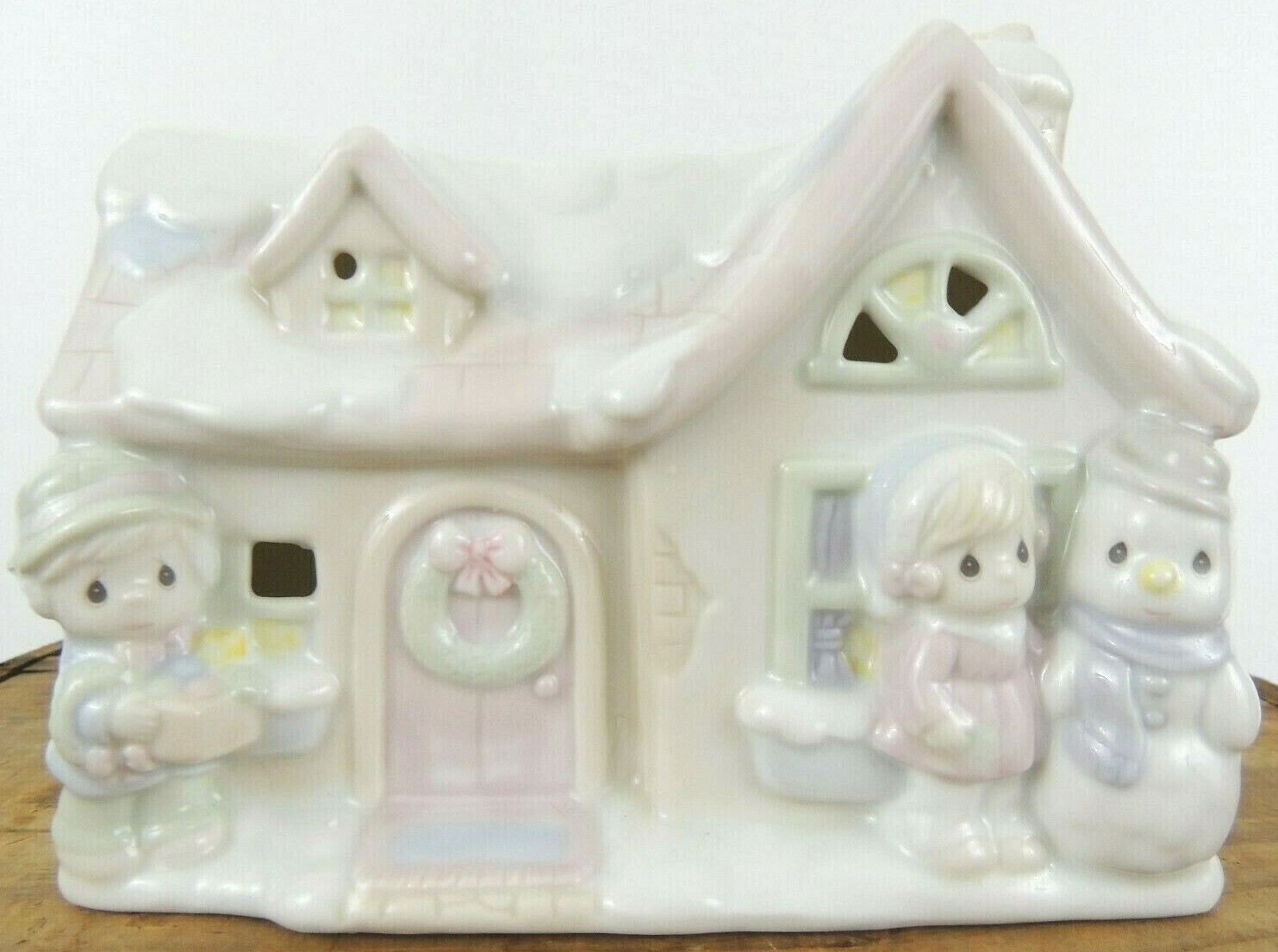 Precious Moments Night Light Sugar Town House 357510A Pastel Enesco Vintage