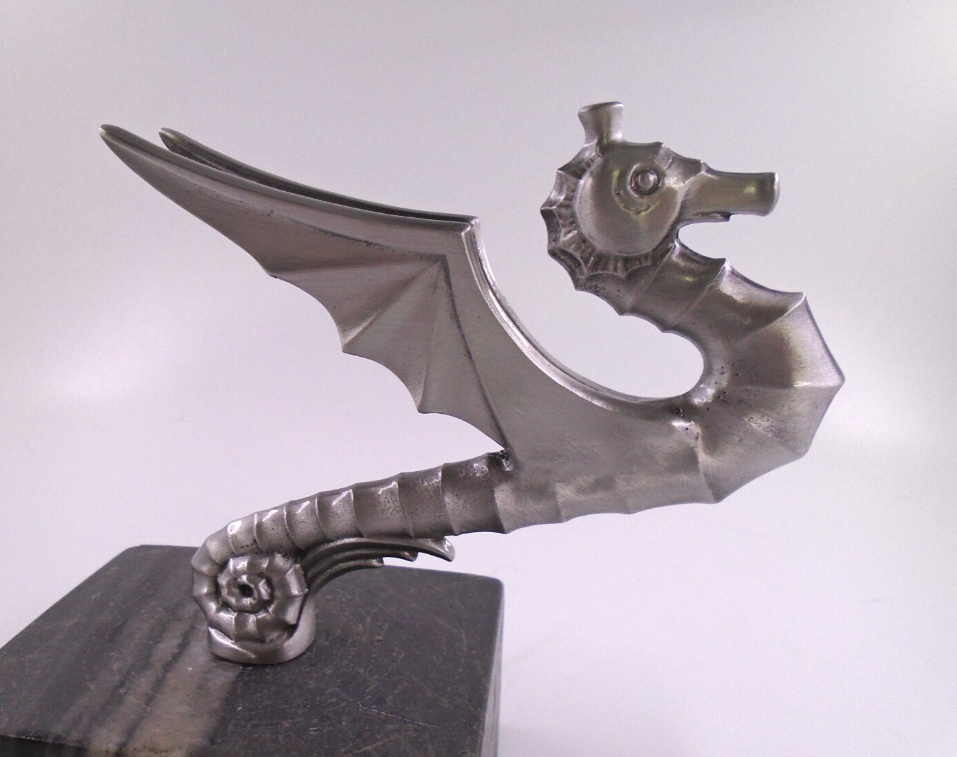 seahorse 1930\'s chevrolet vintage rare hotrod car hood ornament