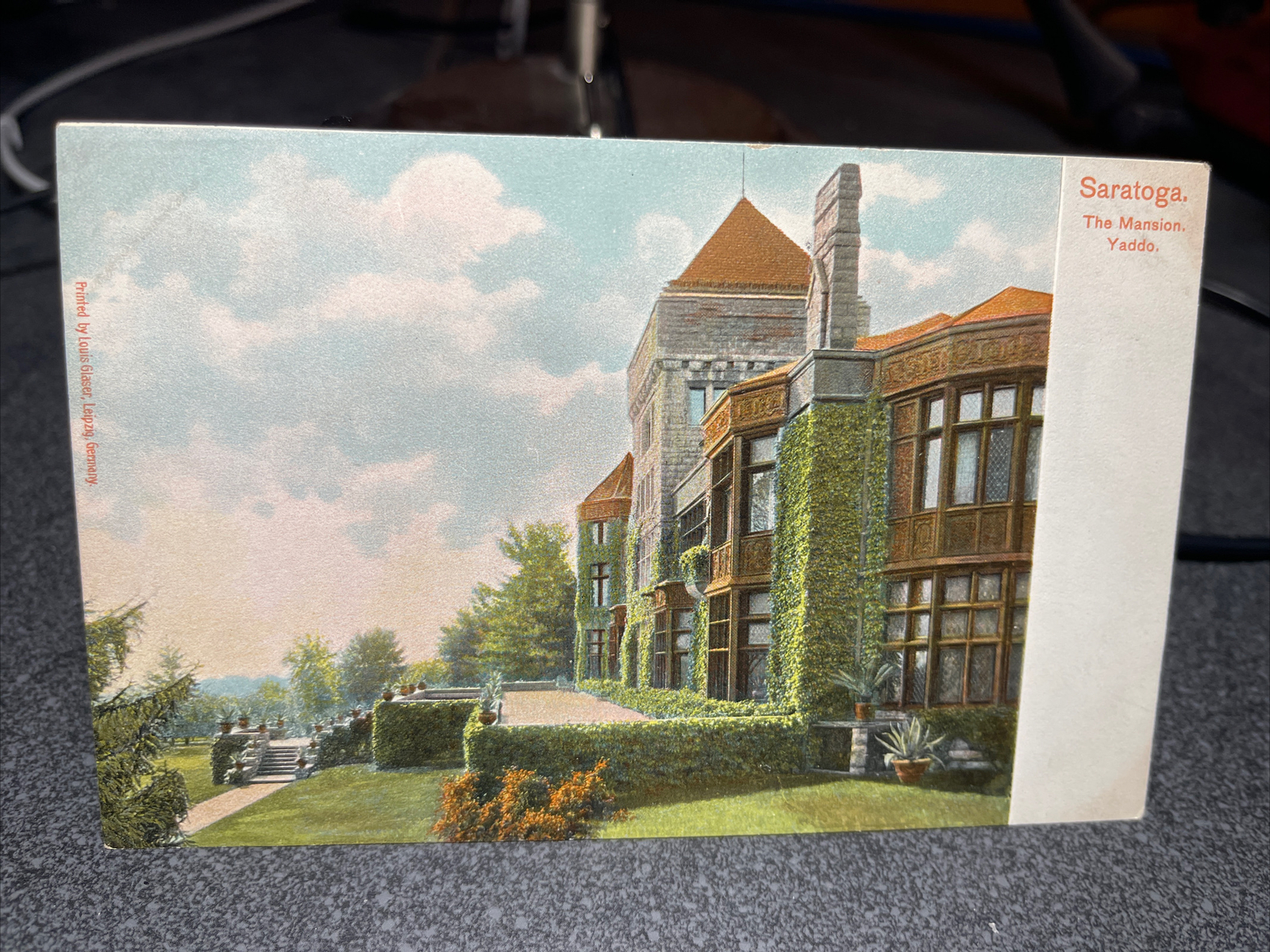 The Mansion Yaddo Saratoga New York Postcard The Mansion Yaddo Saratoga New York Postcard