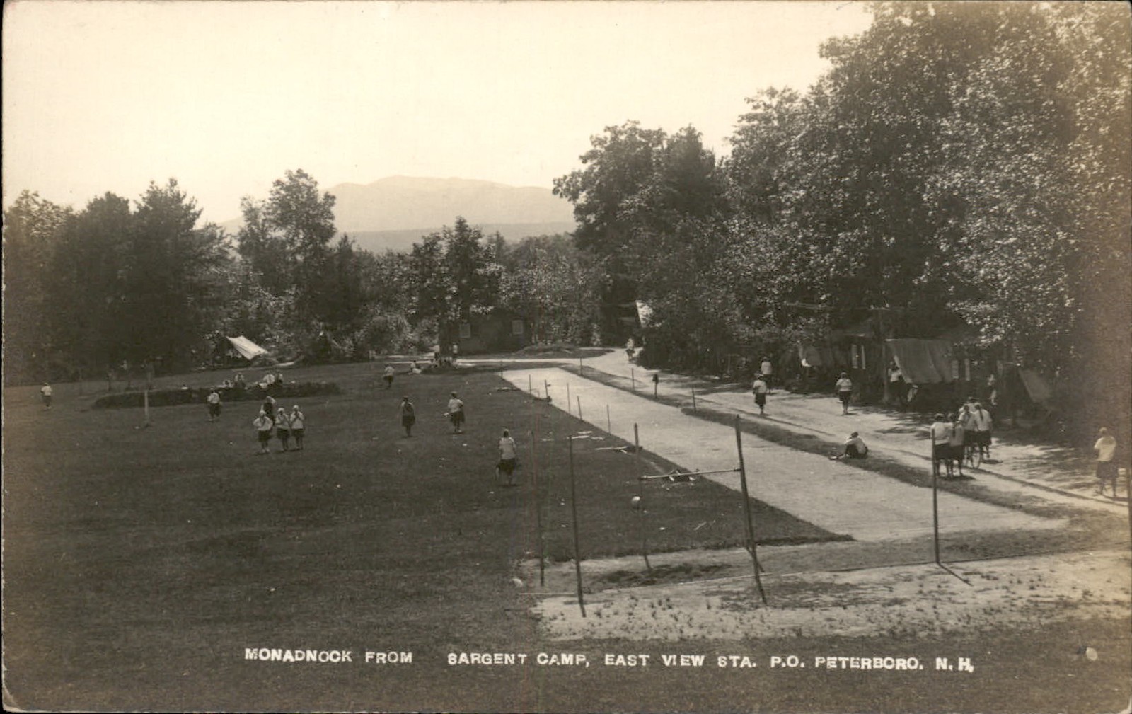 Peterboro NH Monadnock E. D. Putnam c1900s-10s Real Photo Vintage Postcard