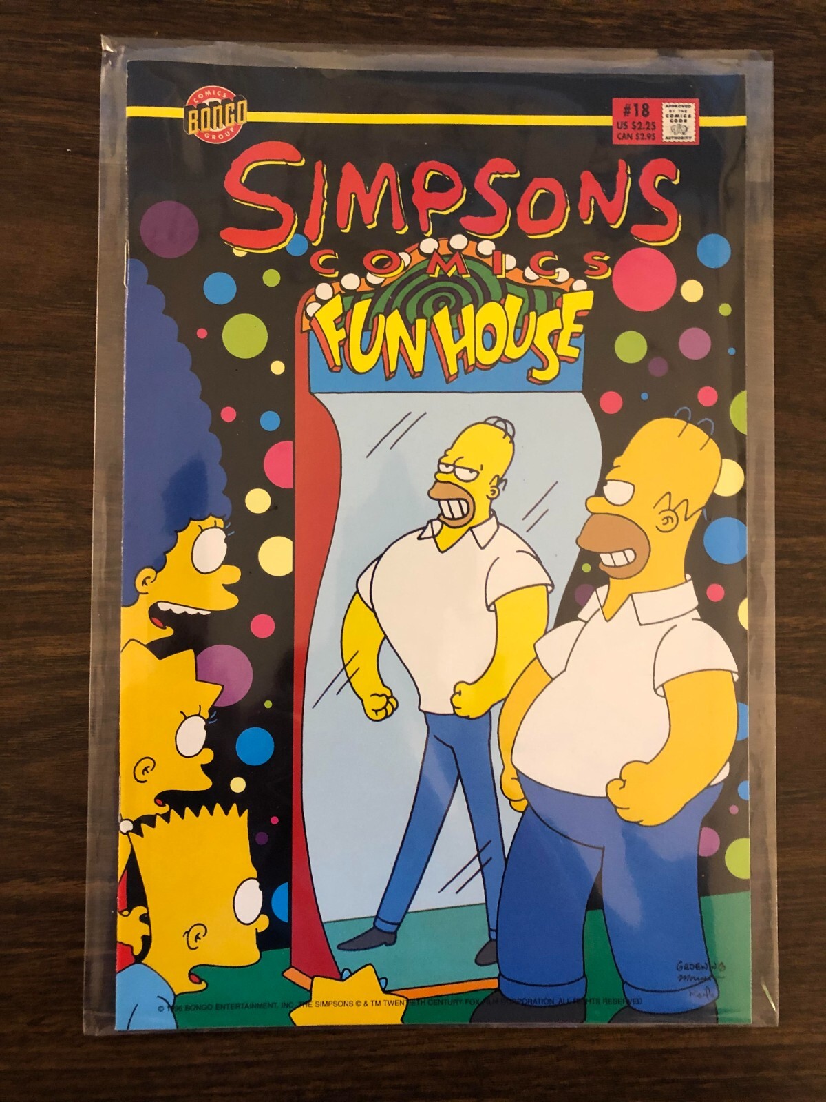 Bongo Comics Group SIMPSONS COMICS #18, 1996 VF Great Condition 20th Century Fox