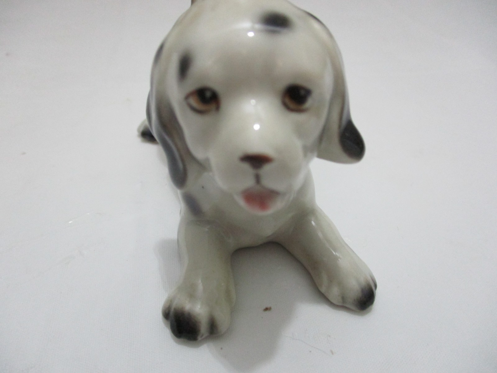 Vintage DALMATIAN DOG figure Ceramic/porcelain  made in JAPAN