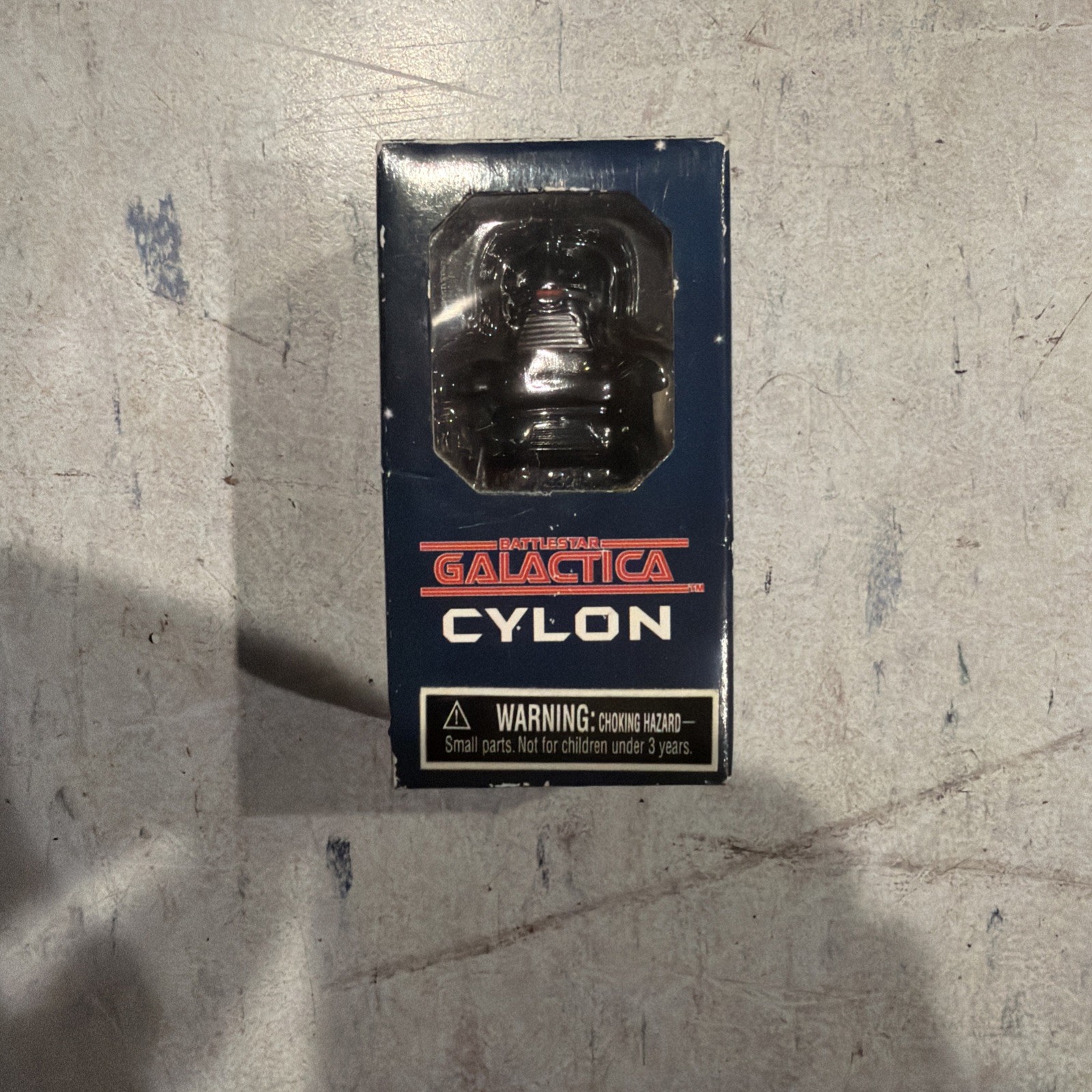Minimates Battlestar Galactica Cylon Figure Black Stealth Collectible 2007