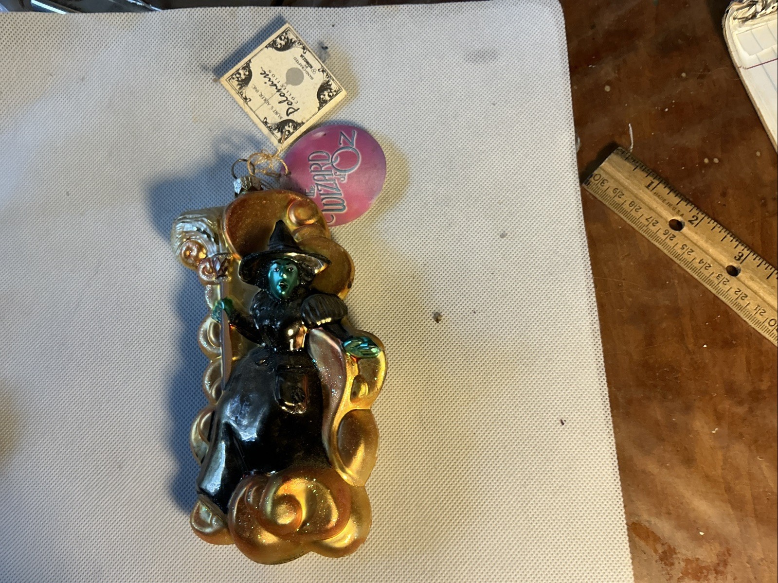 Kurt S. Adler Polonaise Wizard Of Oz Wicked Witch Ornament