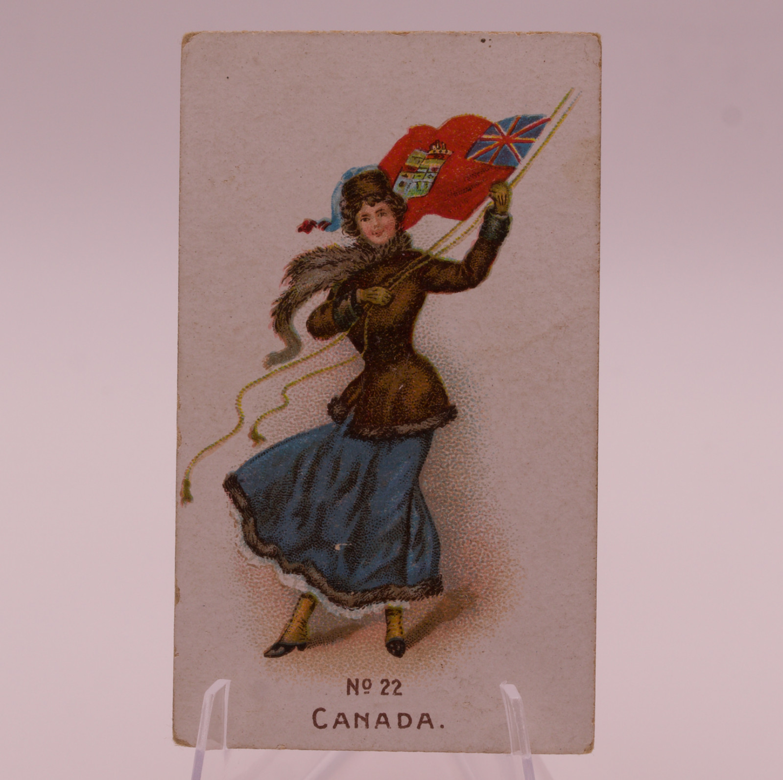 Antique Wills Scissors Cigarettes Card No 22 Canada W.D. & H.O. Wills Bristol
