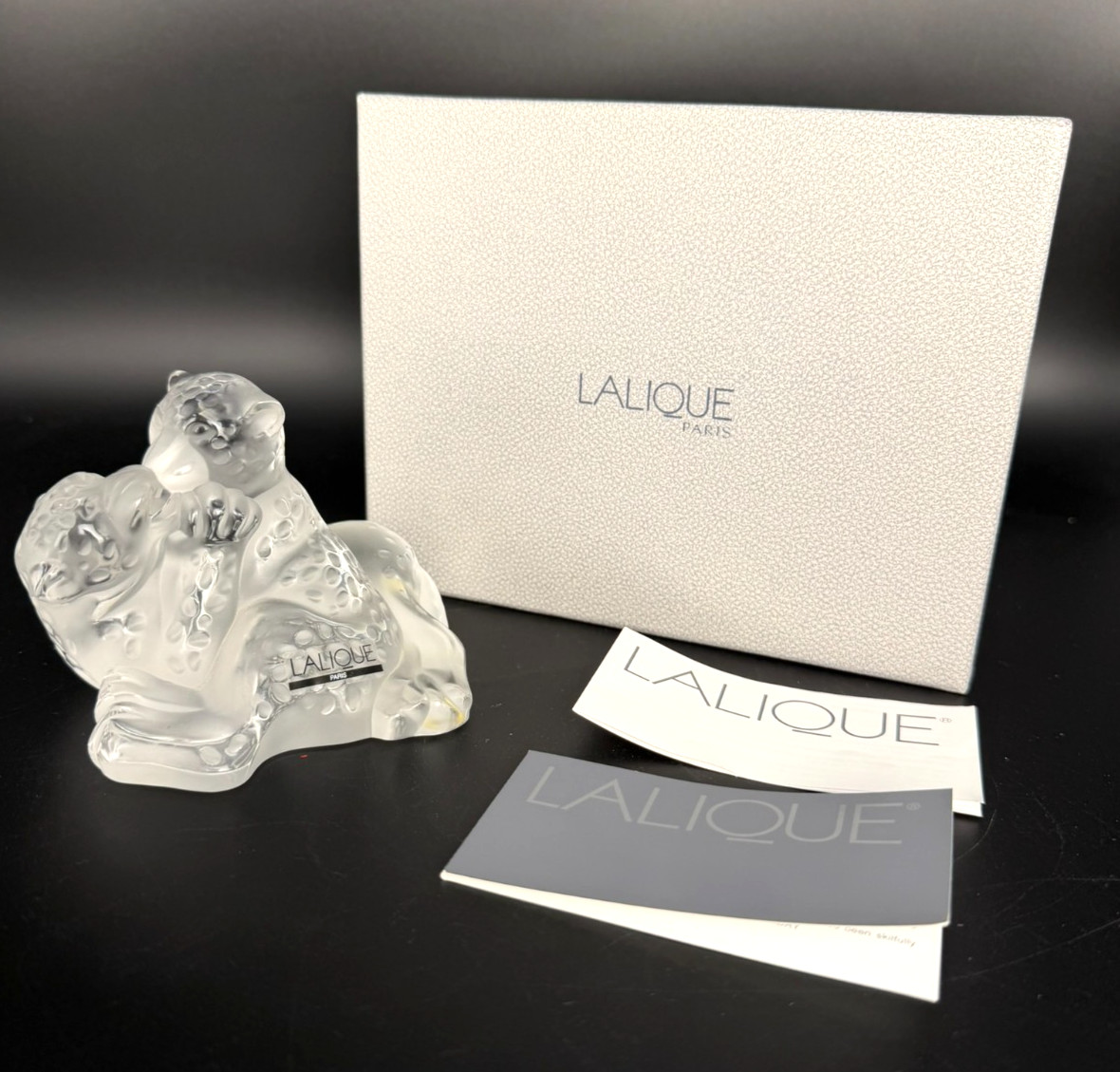 Lalique (France) Clear/Frosted Crystal 