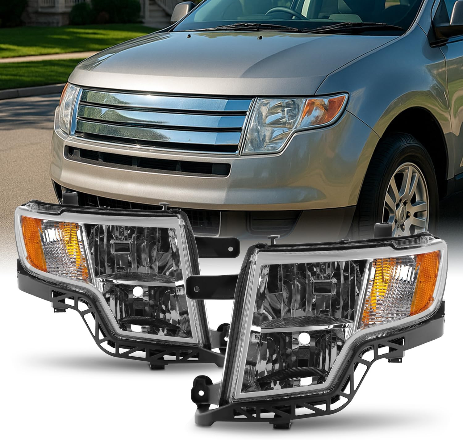 - for 2007-2010 Ford Edge Headlights - for 2007-2010 Ford Edge Headlights