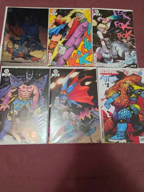 DC KO 1-5 Complete Daniel Warren Johnson Variant Set Comic Lot DC Snyder + EXTRA
