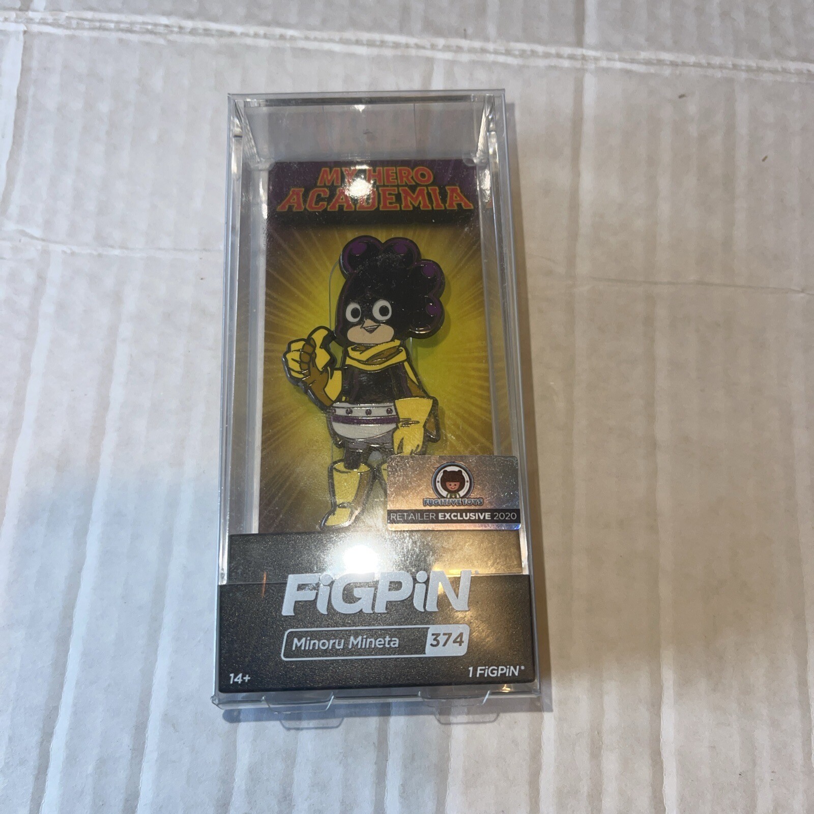 FiGPiN My Hero Academia Minoru Mineta #374 LE1500 Fugitive Toys Exclusive FiGPiN My Hero Academia Minoru Mineta #374 LE1500 Fugitive Toys Exclusive