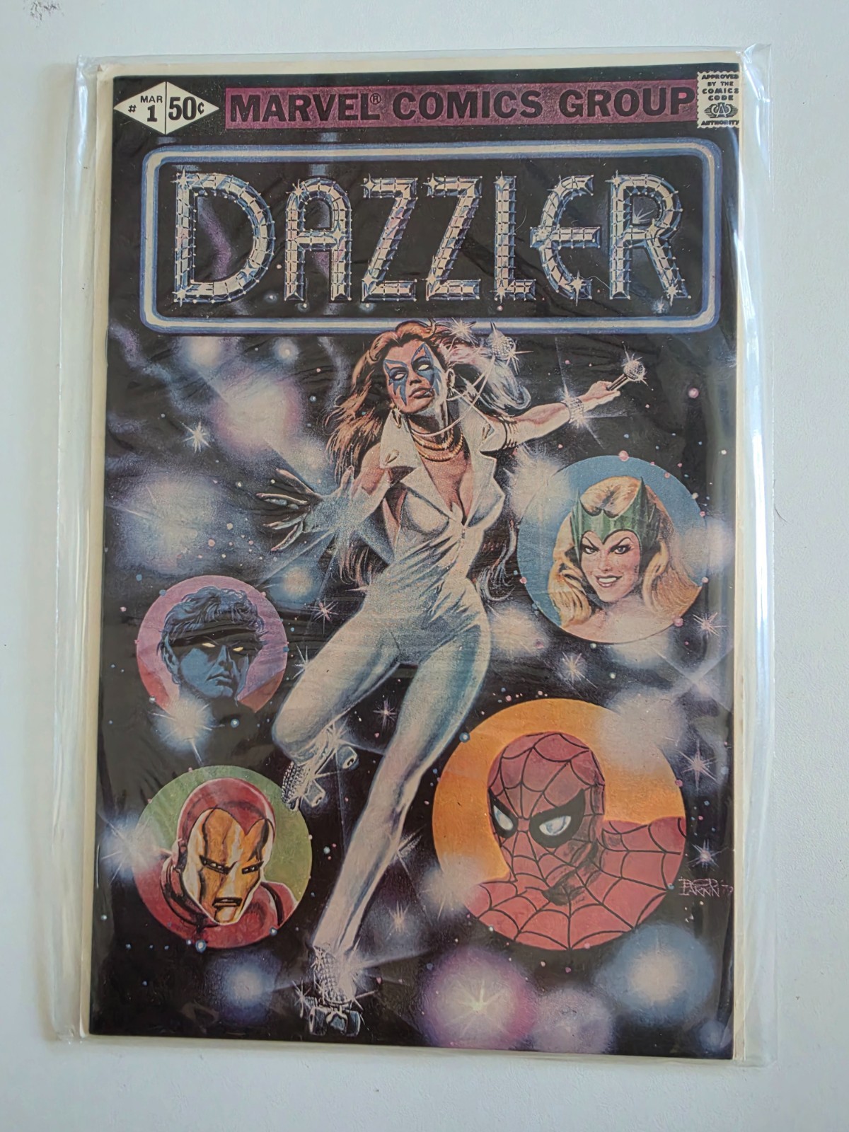 Dazzler #1 (Marvel Comics March 1981) In Plastic Dazzler #1 (Marvel Comics March 1981) In Plastic