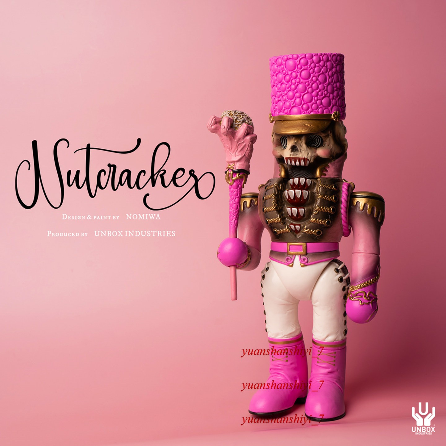 UNBOX THE NUTCRACKER Collectible Figure Limited Art Model Fashion Gift H27cm UNBOX THE NUTCRACKER Collectible Figure Limited Art Model Fashion Gift H27cm