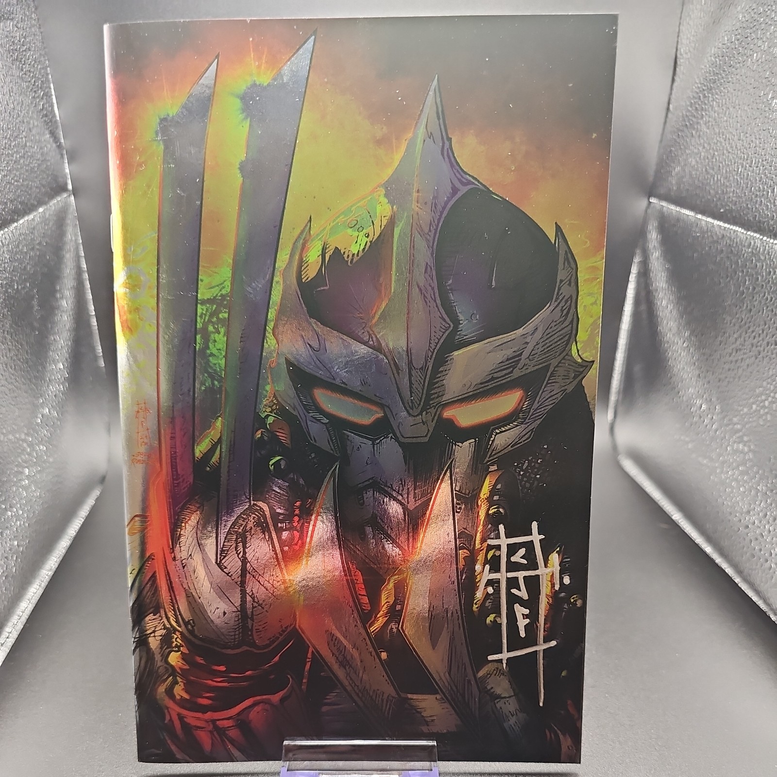 Shredder #6 Megacon Exclusive Foil Signed By Chris Fredricks W/COA