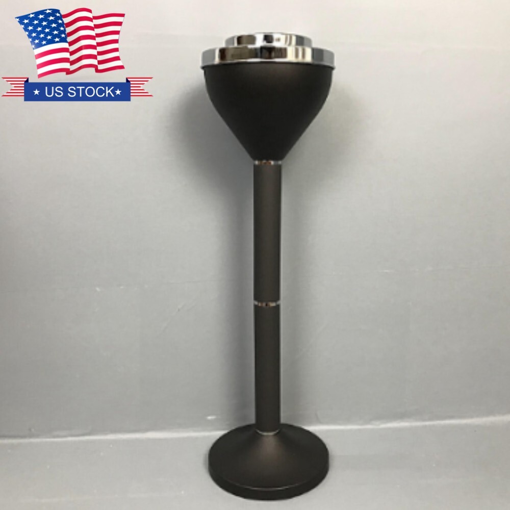 Commercial Standing Ashtray Outdoor Cigarette Butt Receptacle Disposal Ash Tray Commercial Standing Ashtray Outdoor Cigarette Butt Receptacle Disposal Ash Tray