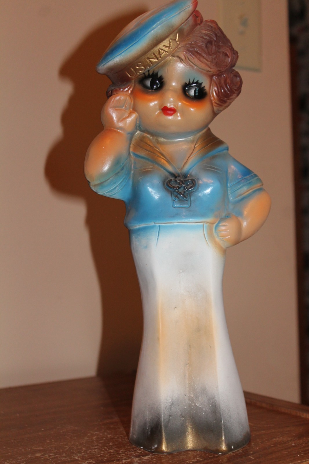 US Navy Girl Carnival Chalkware Prize , 1934, 13