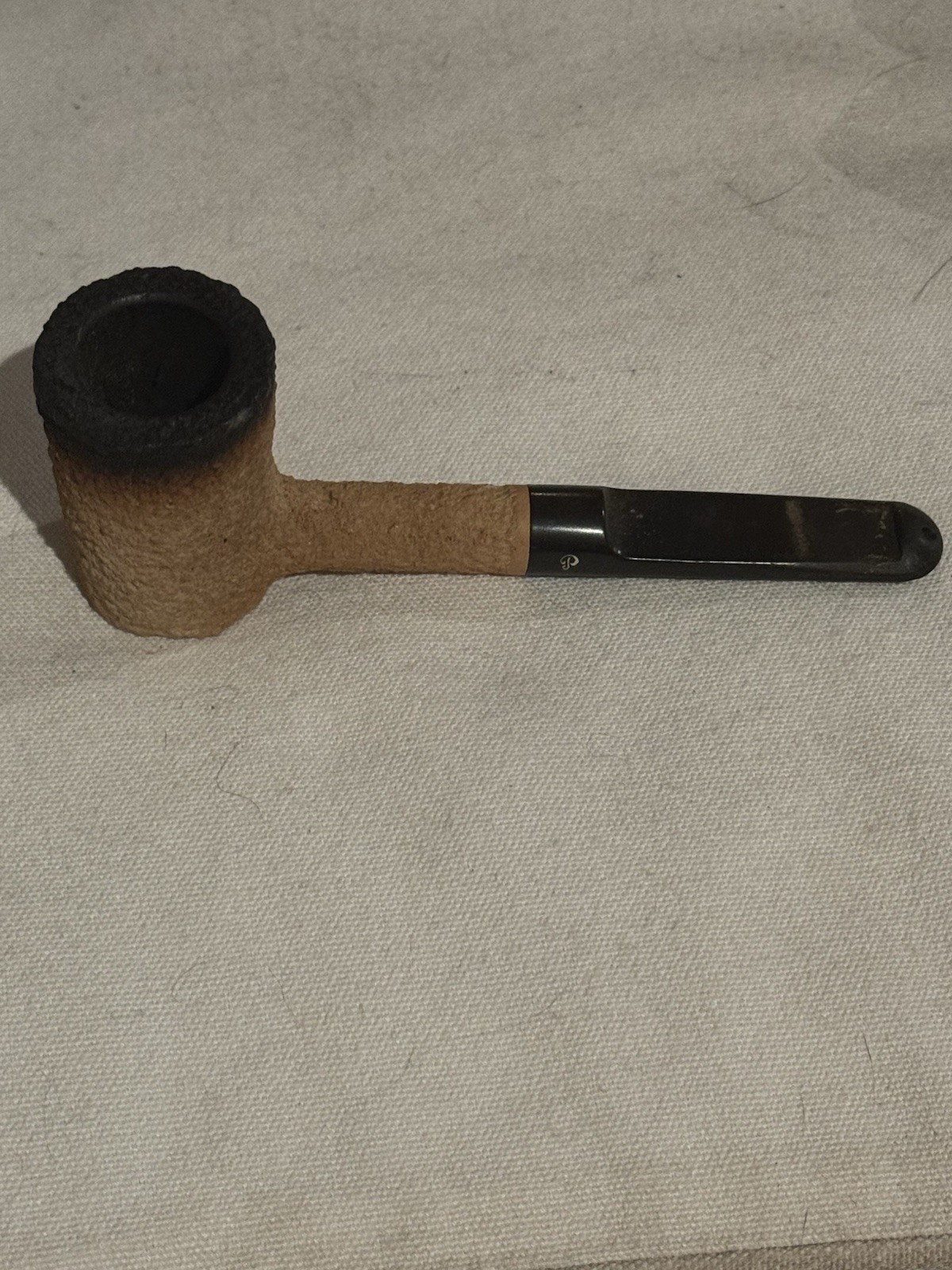 Vintage Dublin Ireland Petersons Rusticated Block Meerschaum 62s Estate Pipe