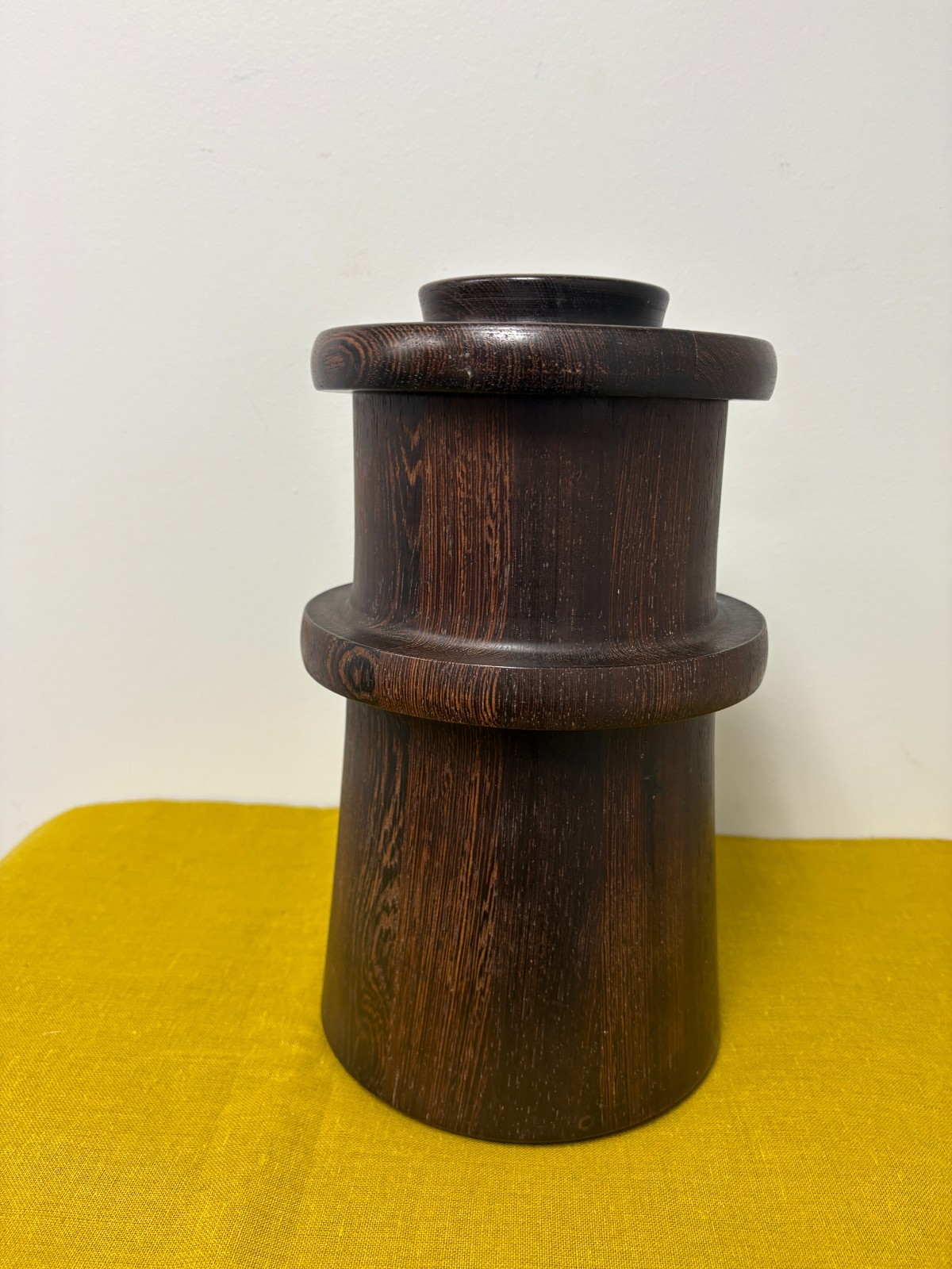 Dansk Staved Wenge Wood Ice Bucket & Lid. Des by Jens Quistgaard. Rare See note Dansk Staved Wenge Wood Ice Bucket & Lid. Des by Jens Quistgaard. Rare See note