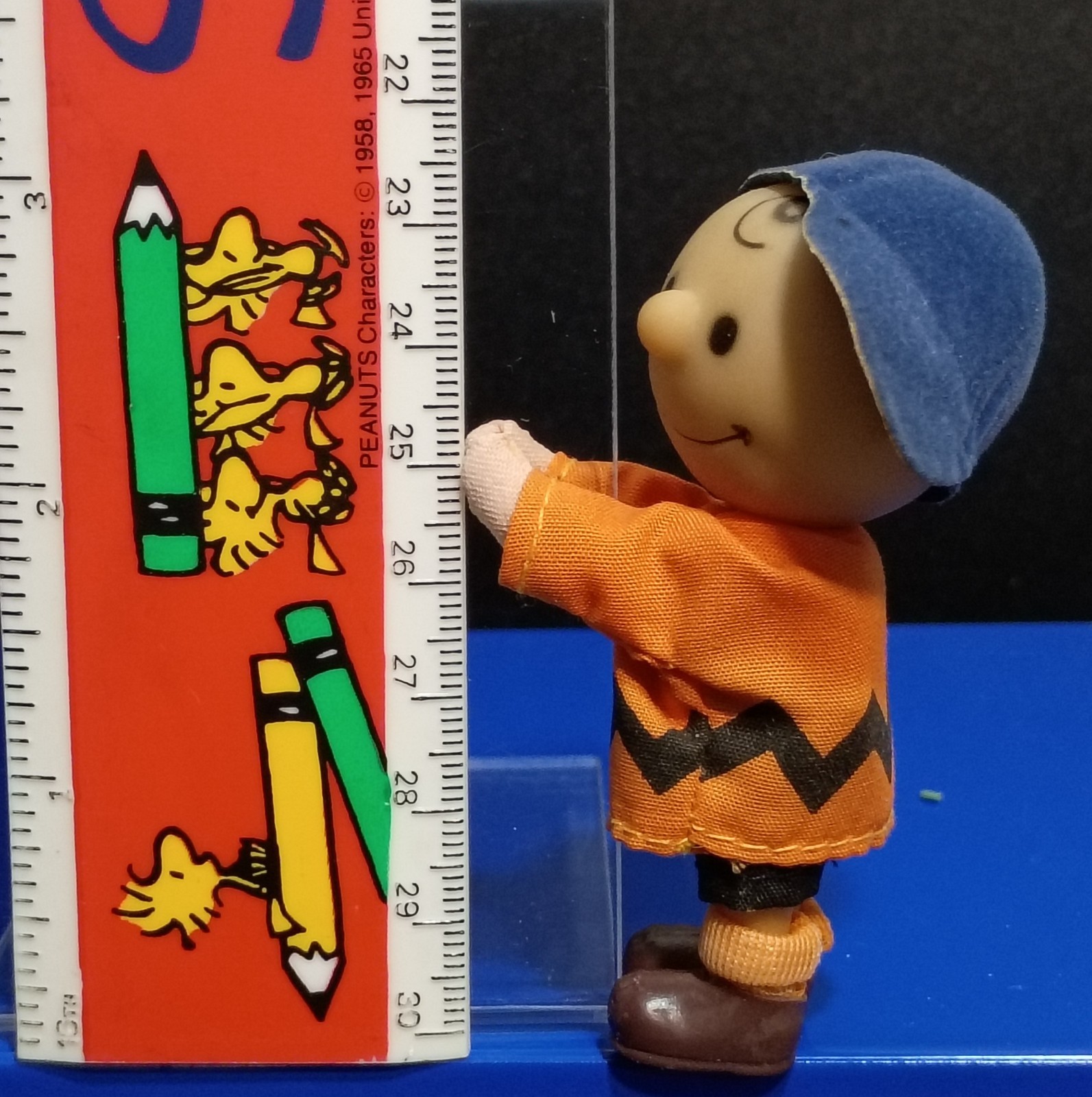 Vintage Charlie Brown Doll Clip-On Toy Vintage Charlie Brown Doll Clip-On Toy