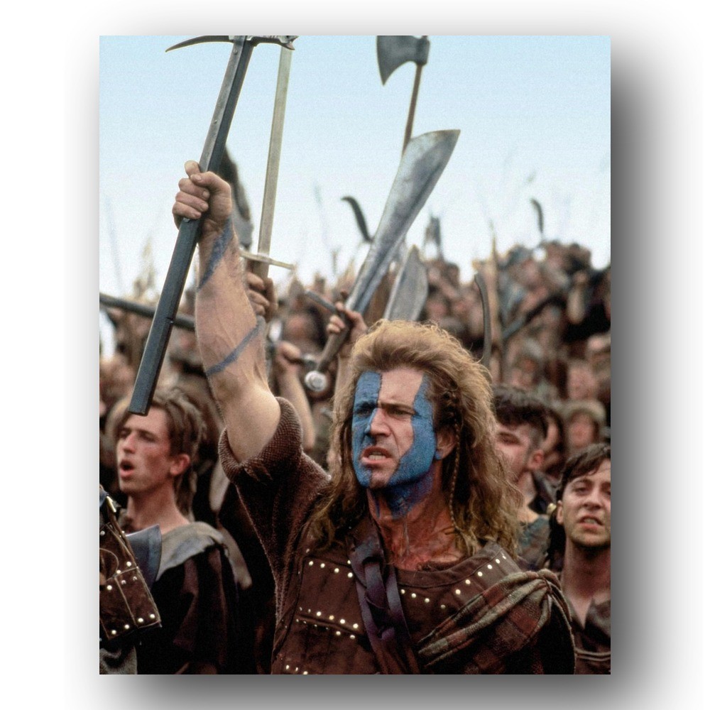 Mel Gibson Photo 8x10 Braveheart Film Set 1995 Actor Director-1