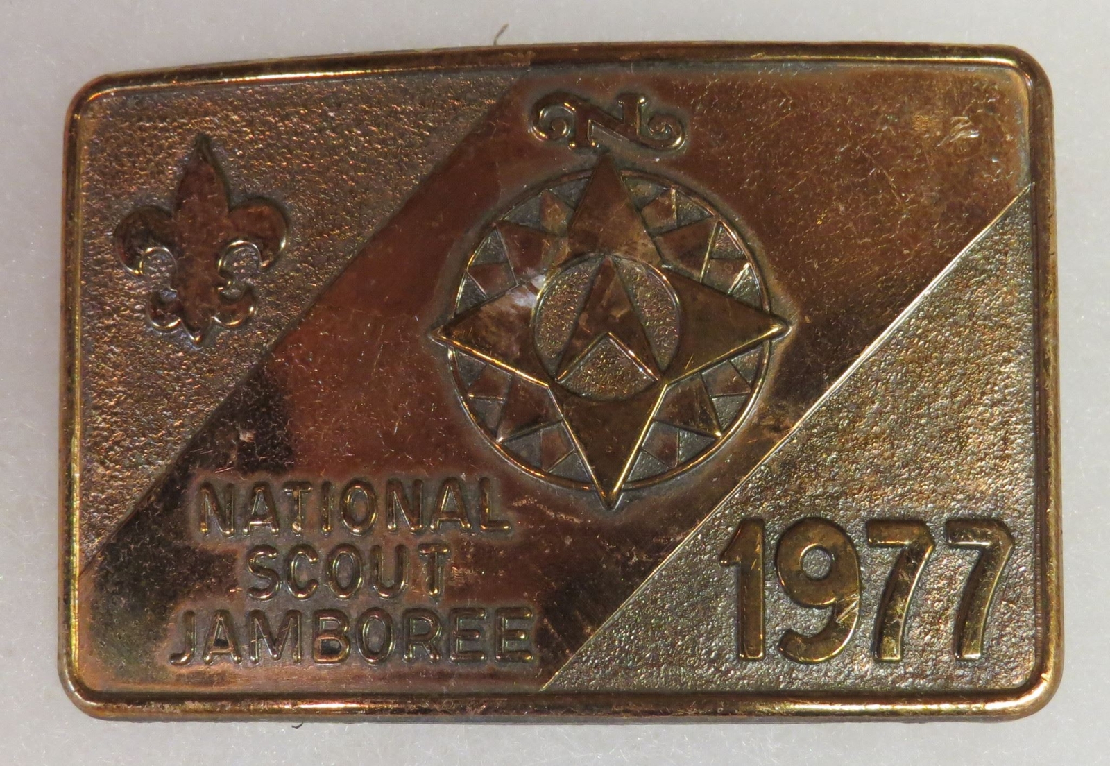 1977 National Scout Jamboree Belt Buckle [KS-115]