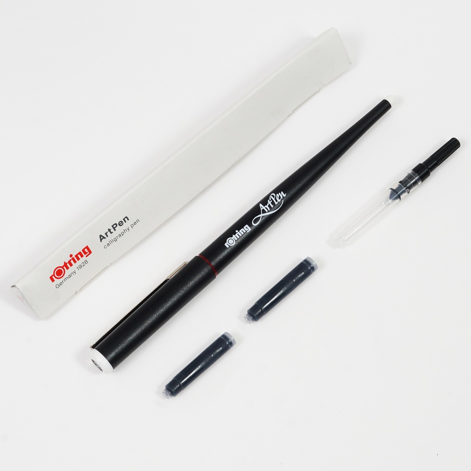 Rotring ArtPen Fountain Pen M Nib Discontinued + Free Converter Rotring ArtPen Fountain Pen M Nib Discontinued + Free Converter