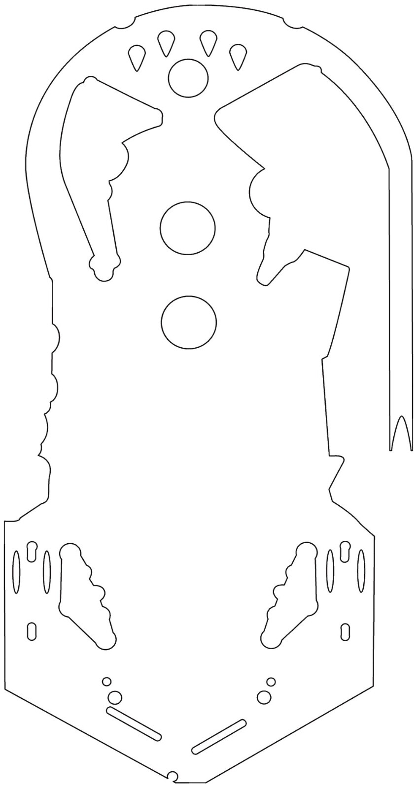 Playfield Protector for Bally - Xenon Pinball Machine