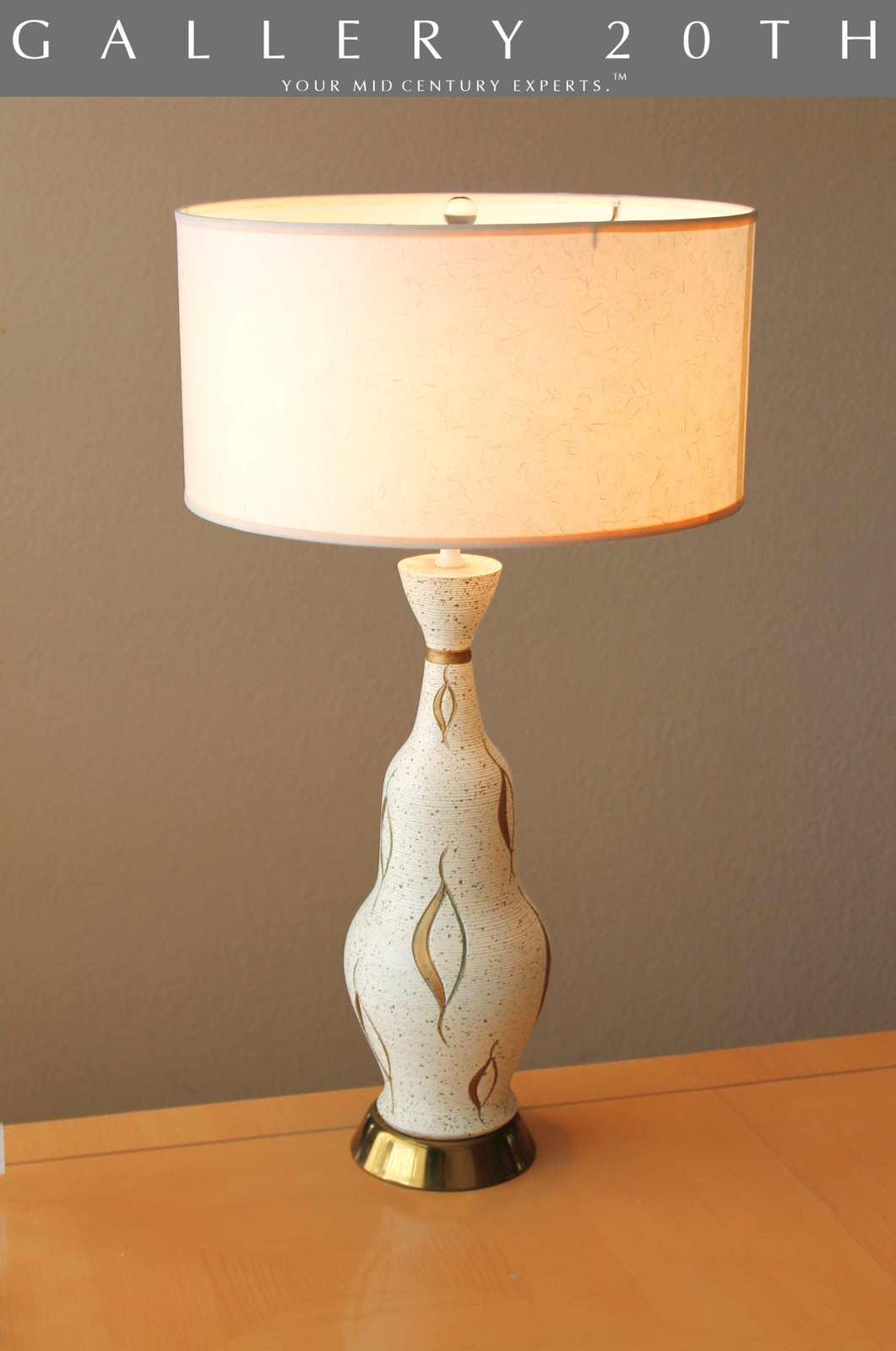 EXCELLENT MCM FREDERICK WEINBERG FAIP TABLE LAMP MID CENTURY ATOMIC VTG 1950's
