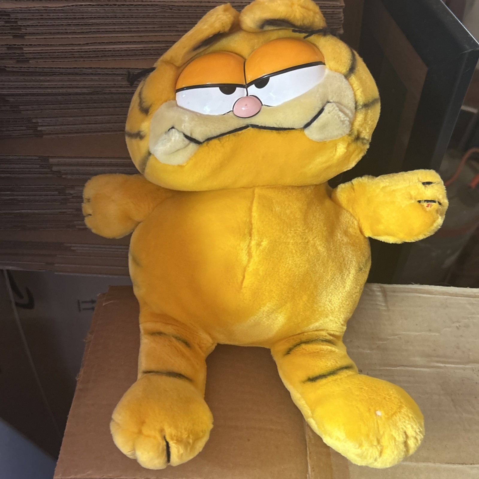 Vintage 1978-1981 Garfield Stuffed Plush United Feature Syndicate Fun Farm 15\