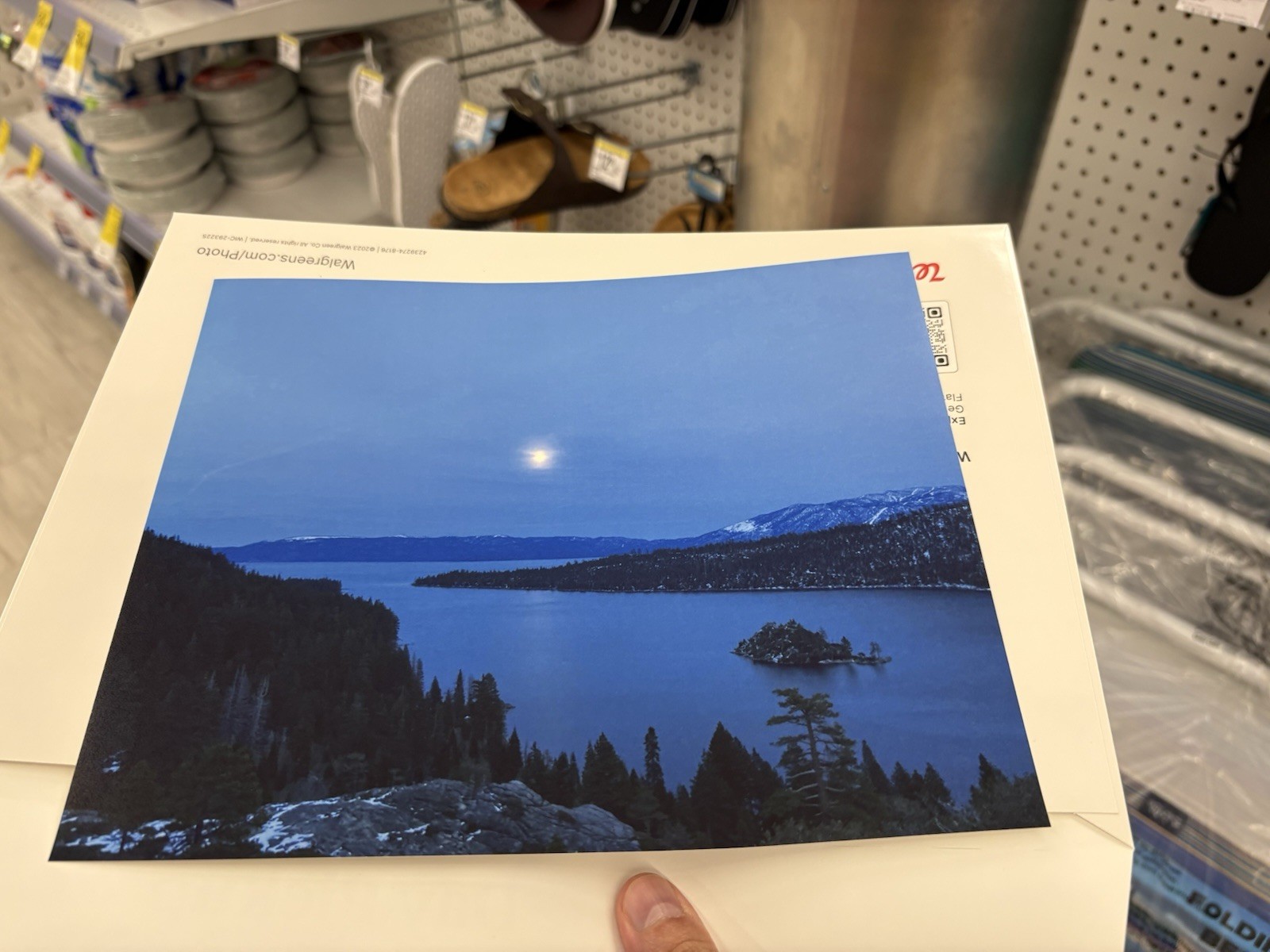 Feb 2025 Emerald Bay Lake Tahoe Photo 8x10 Feb 2025 Emerald Bay Lake Tahoe Photo 8x10