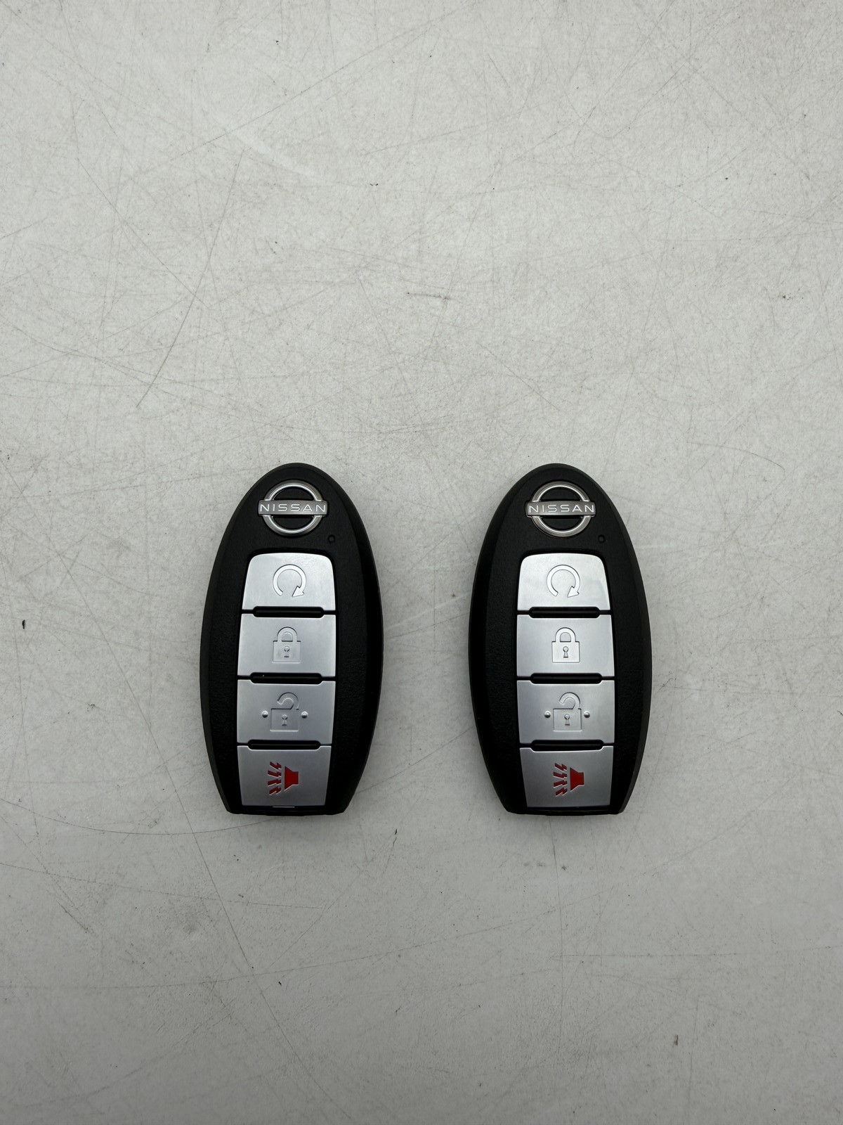Lot 2 Nissan Remote Keyless Entry Fobs 22258-6XR5A Rogue Kicks Pathfinder NO KEY