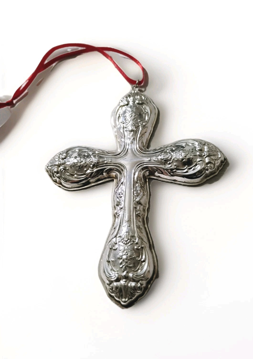 Beautiful Gorham Sterling Silver Melrose Cross Ornament Beautiful Gorham Sterling Silver Melrose Cross Ornament