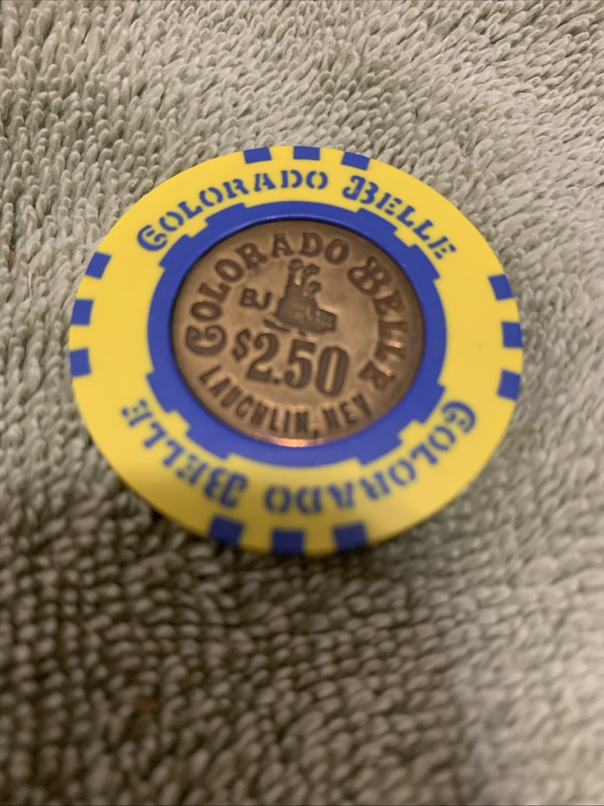Colorado Belle Casino $2.50 Gaming Chip Laughlin, NV