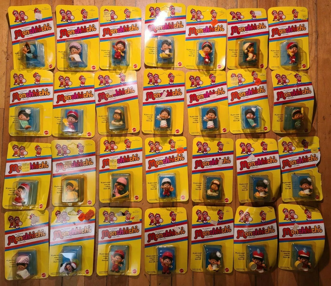 Lot of 28 Monchichi Sekiguchi Figurines Vintage 1979 1981 Sealed MOC Toys Mattel Lot of 28 Monchichi Sekiguchi Figurines Vintage 1979 1981 Sealed MOC Toys Mattel