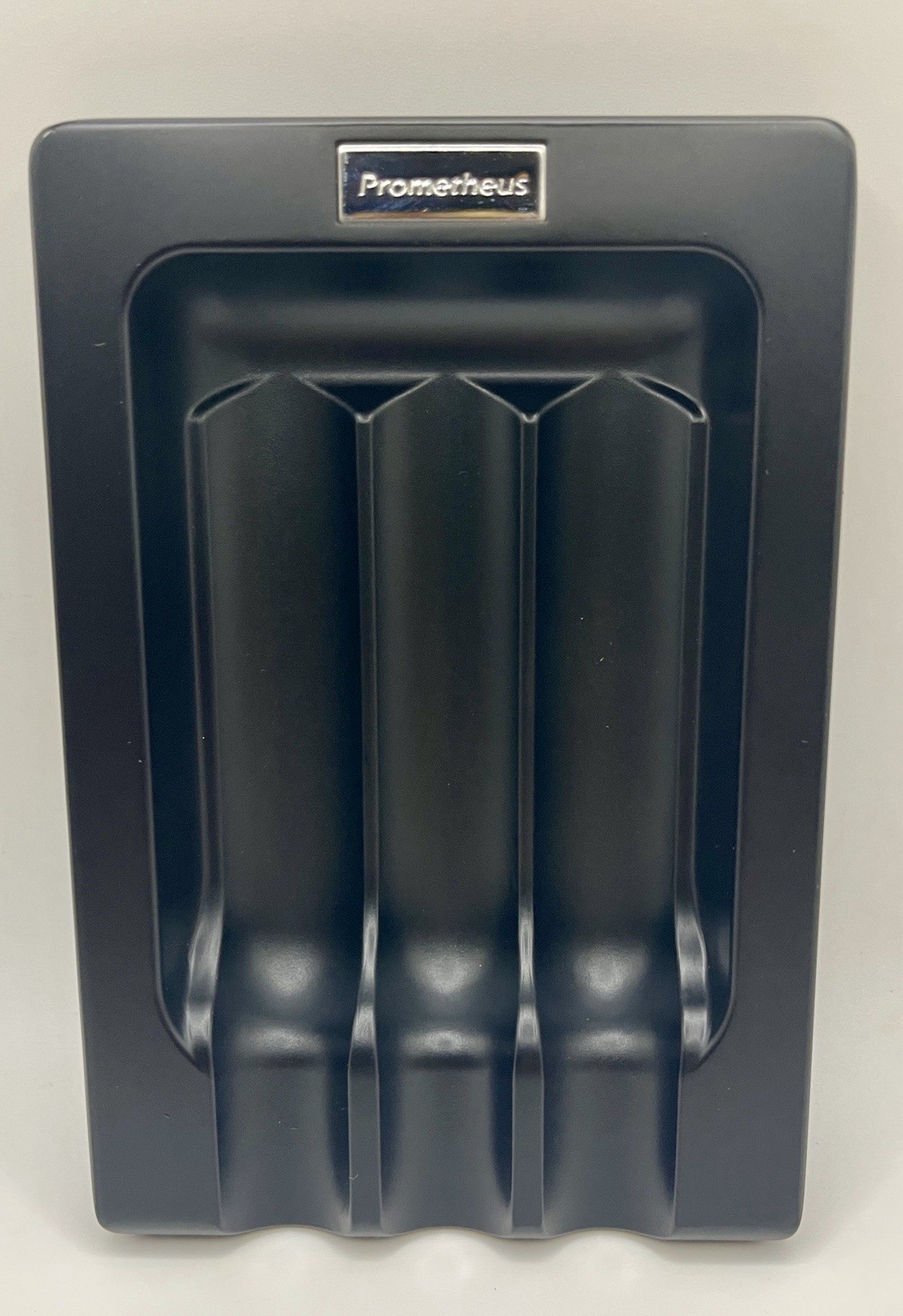 Prometheus Metal 3 Cigar Ashtray - Black