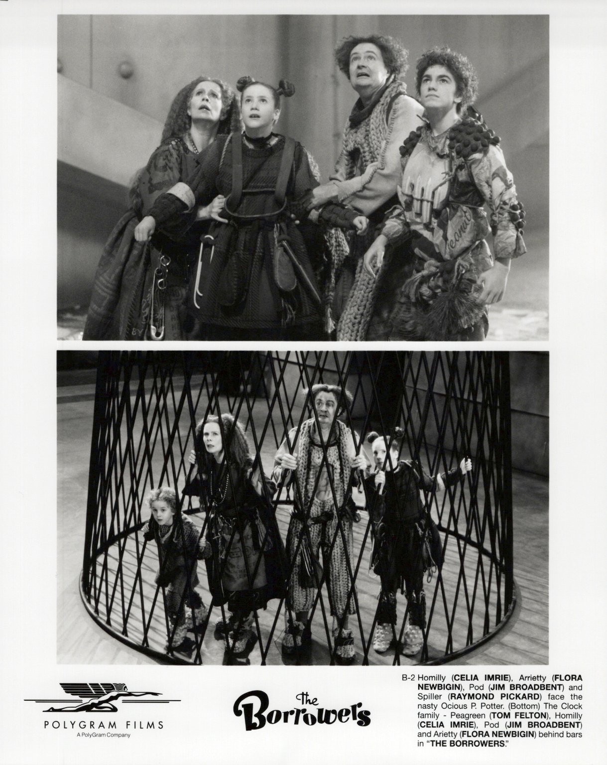 The Borrowers 1997 Movie Still Press Photo Jim Broadbent Celia Imrie Film Promo