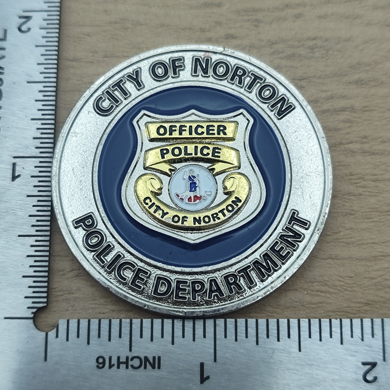 City of Norton Police Department Challenge Coin
