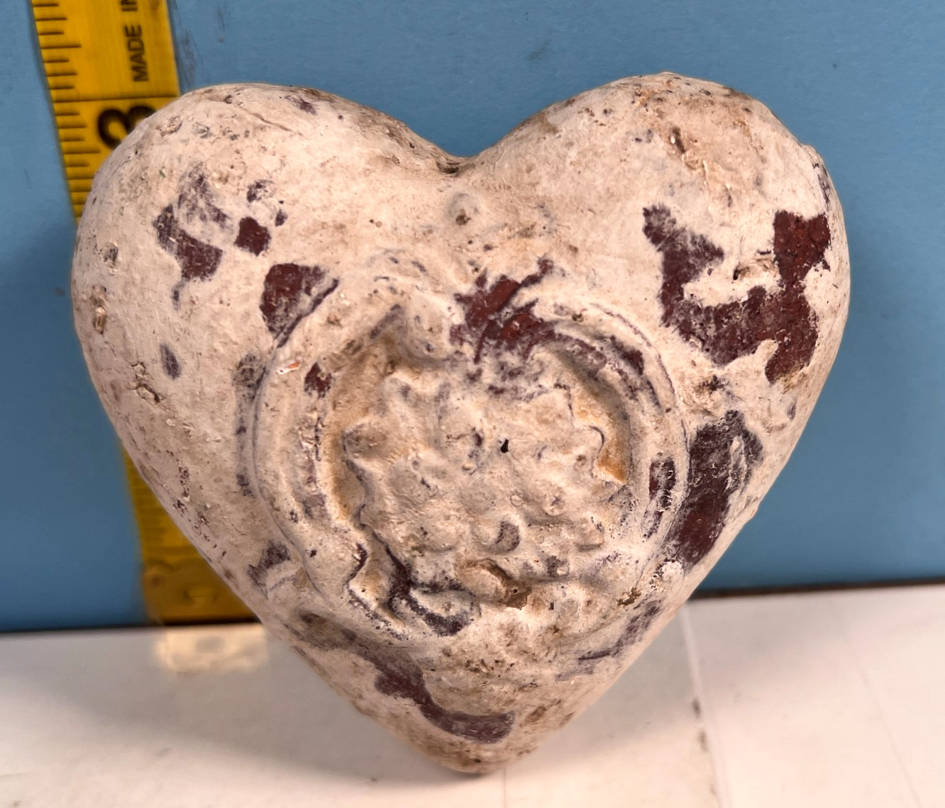 Vintage Heart Shaped Figurine