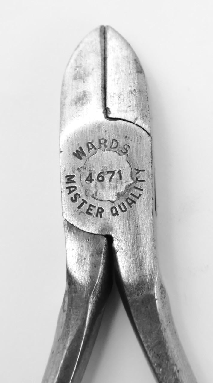 6” Wards No. 4671 Master Quality Side Cutter Pliers - Vintage Hand Tool - MTT