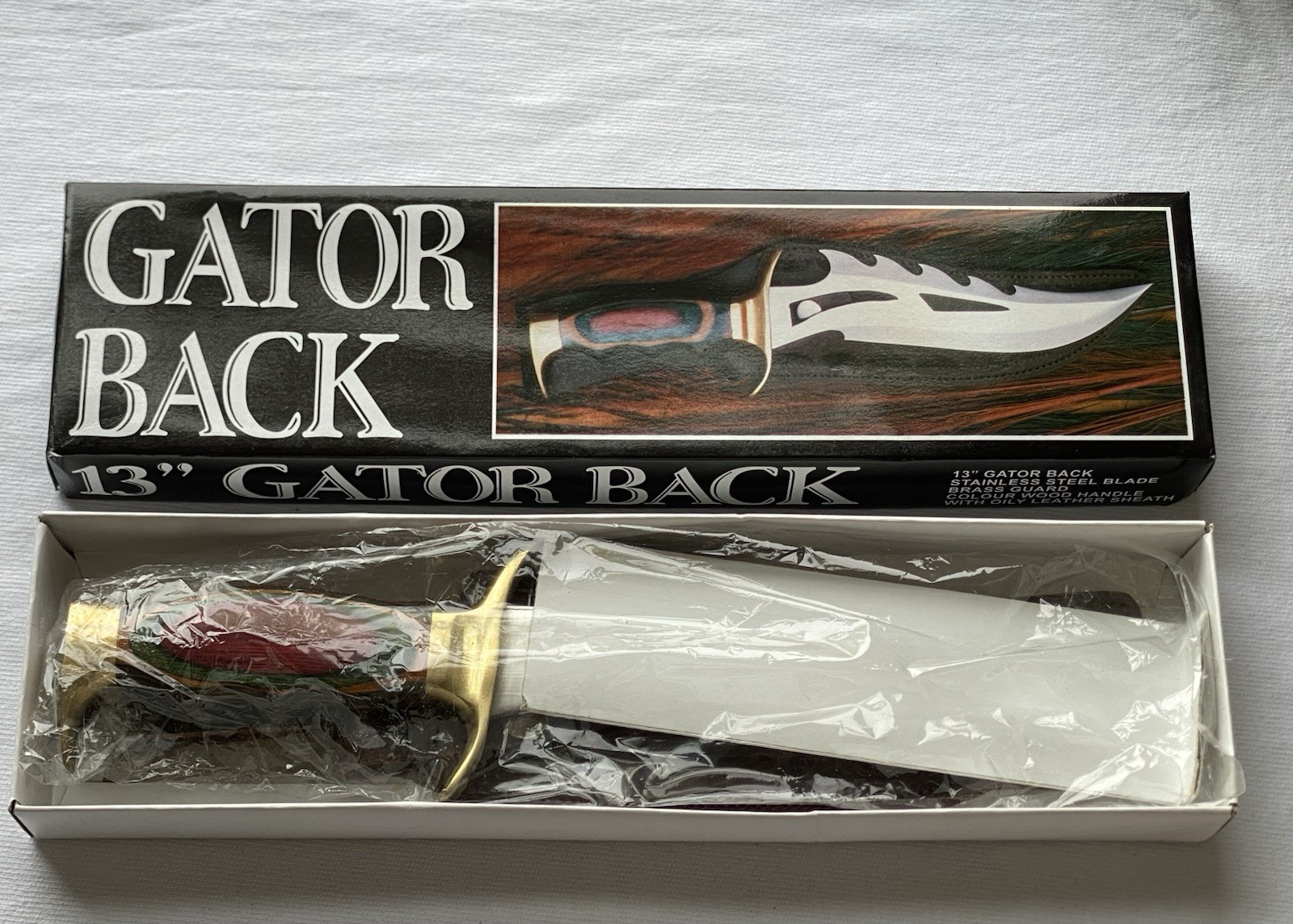 NEW NIB Gator Back 13\ NEW NIB Gator Back 13\