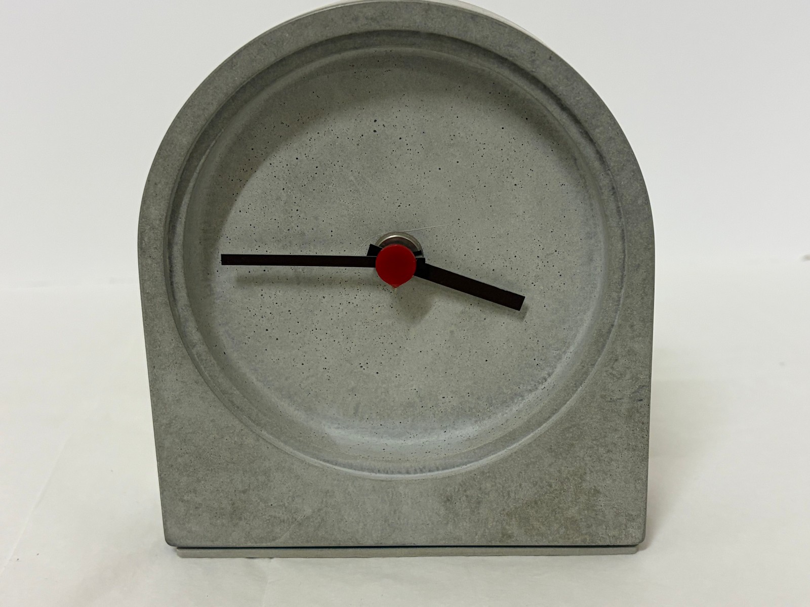 VTG Post Modern Concrete/Cement Clock - Kuno Prey For Danese Milano - Battery