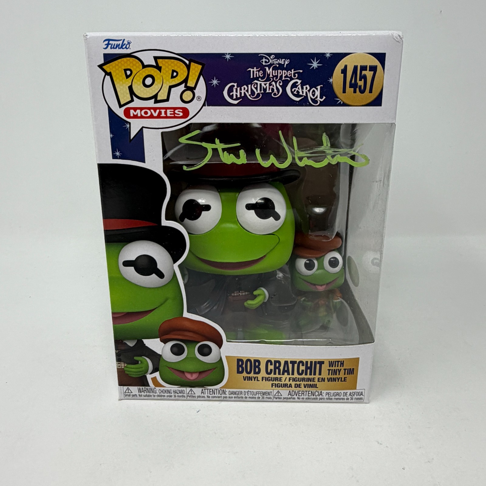 Steve Whitmire The Muppet Christmas Carol #1457 Signed Funko Pop JSA Certified