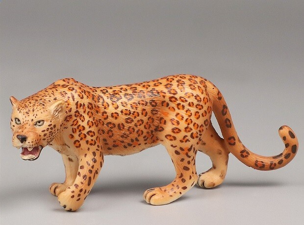 Cheetah Animal Toy PVC Action Figure Doll Kids Toys Party Gifts