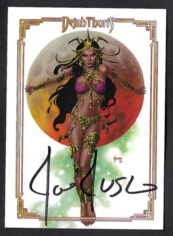 DEJAH THORIS (Dynamite 2019) ARTIST AUTOGRAPH CARD #1 JOE JUSKO DEJAH THORIS (Dynamite 2019) ARTIST AUTOGRAPH CARD #1 JOE JUSKO