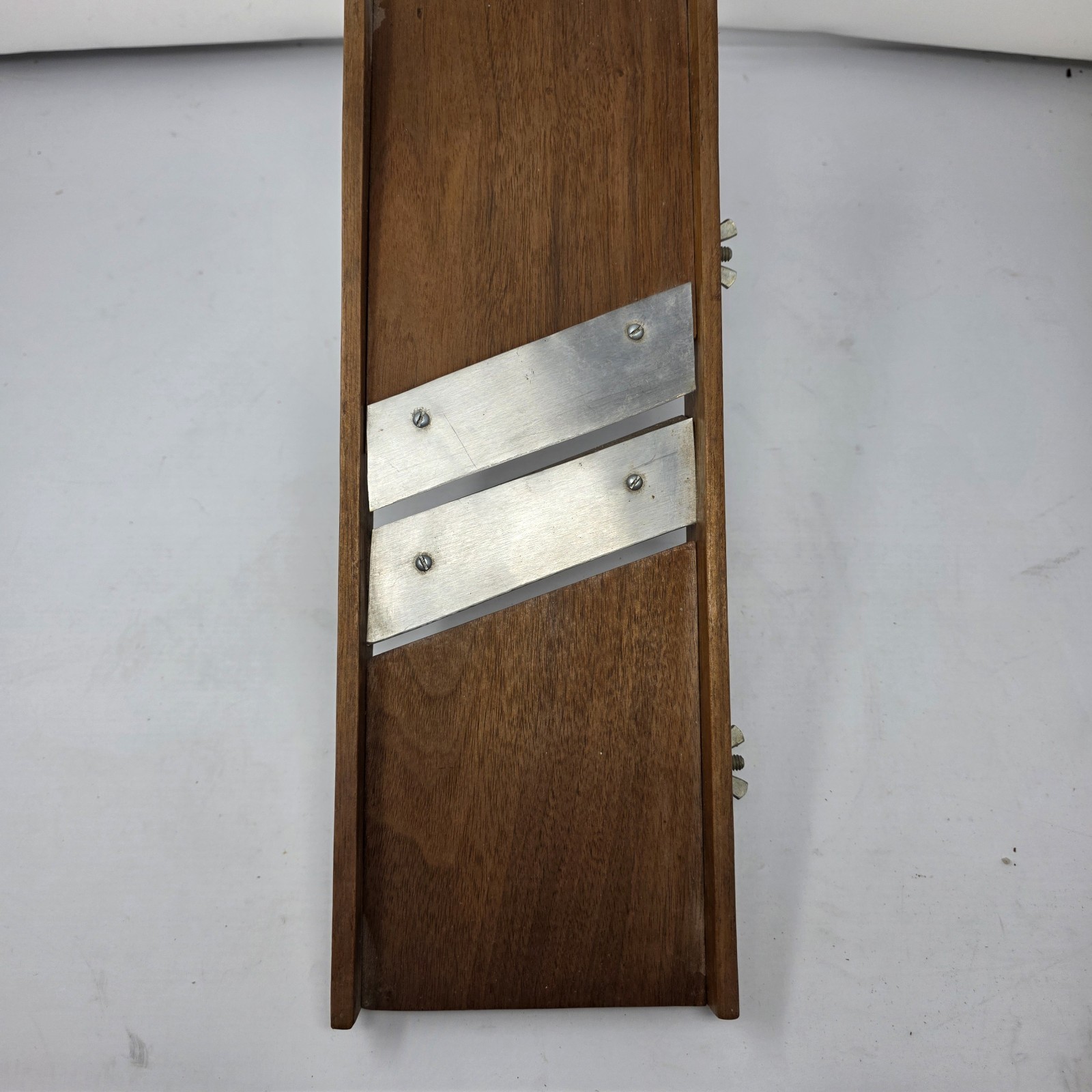 Vintage Handmade Wood Mandoline Slicer E Wenger Washington IL