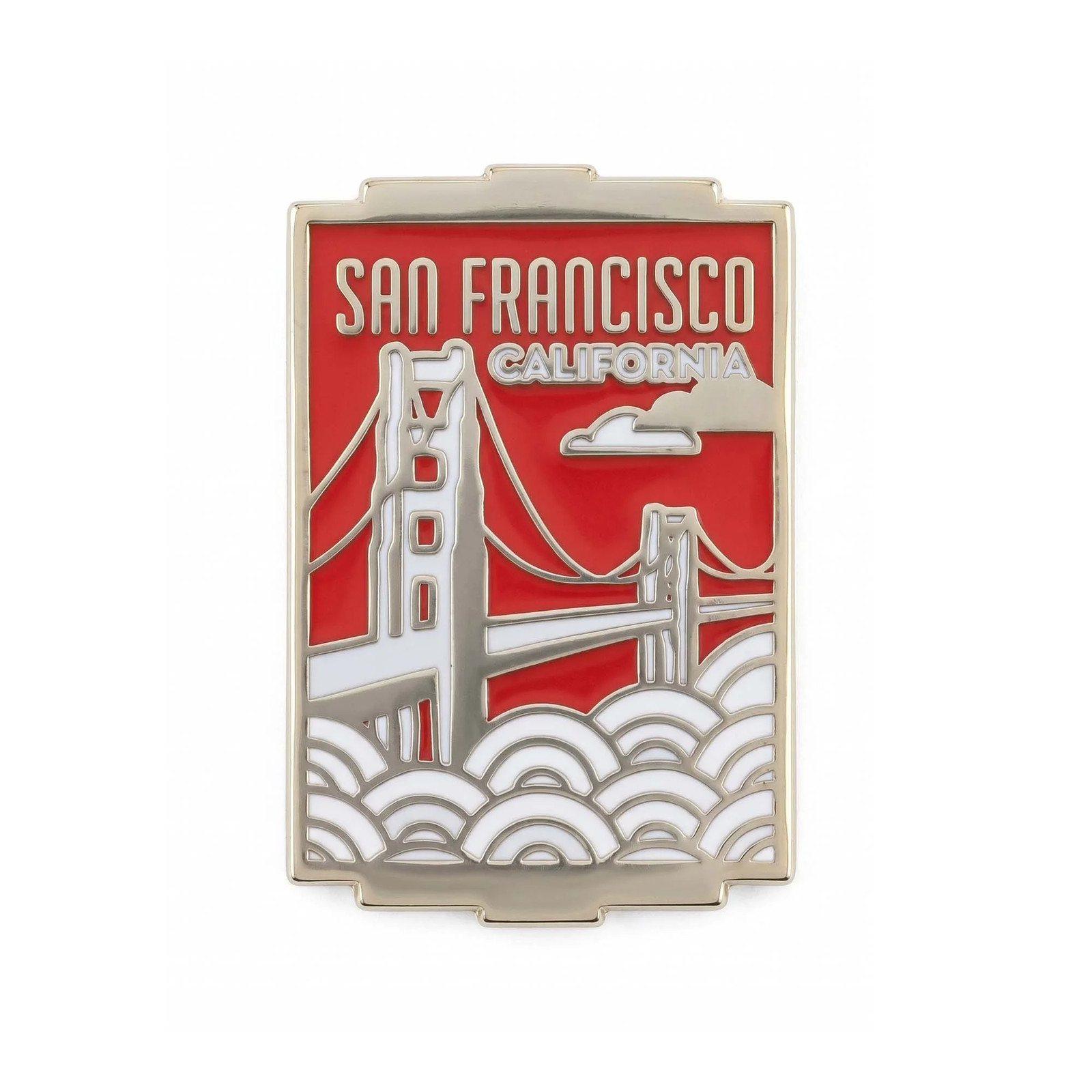 San Francisco California Enamel Pin San Francisco California Enamel Pin