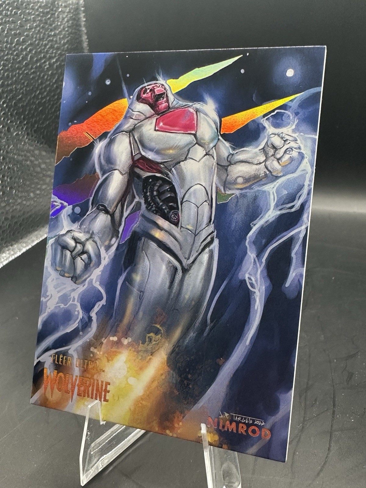 🔥1/1🔥2024 Upper Deck Marvel Fleer Ultra Wolverine #89 Nimrod- One of a Kind
