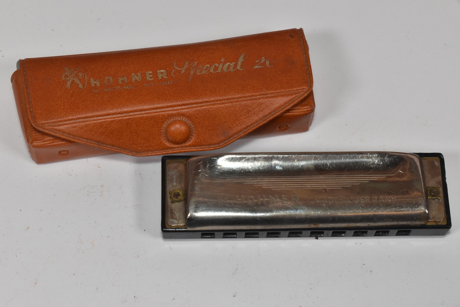Vintage Hohner Special 20 Marine Band Harmonica Made in Germany Key of C
