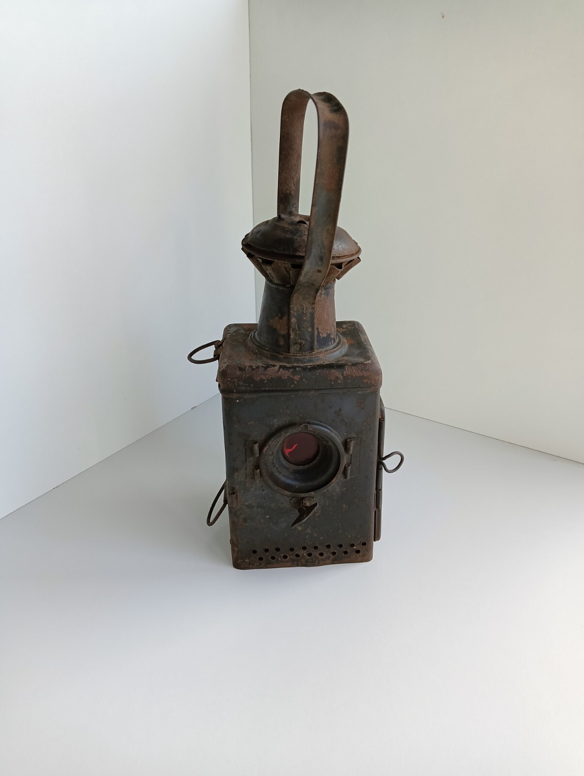 Antique rare ,signal, railway kerosene lantern, USSR ,Collectible.vintage
