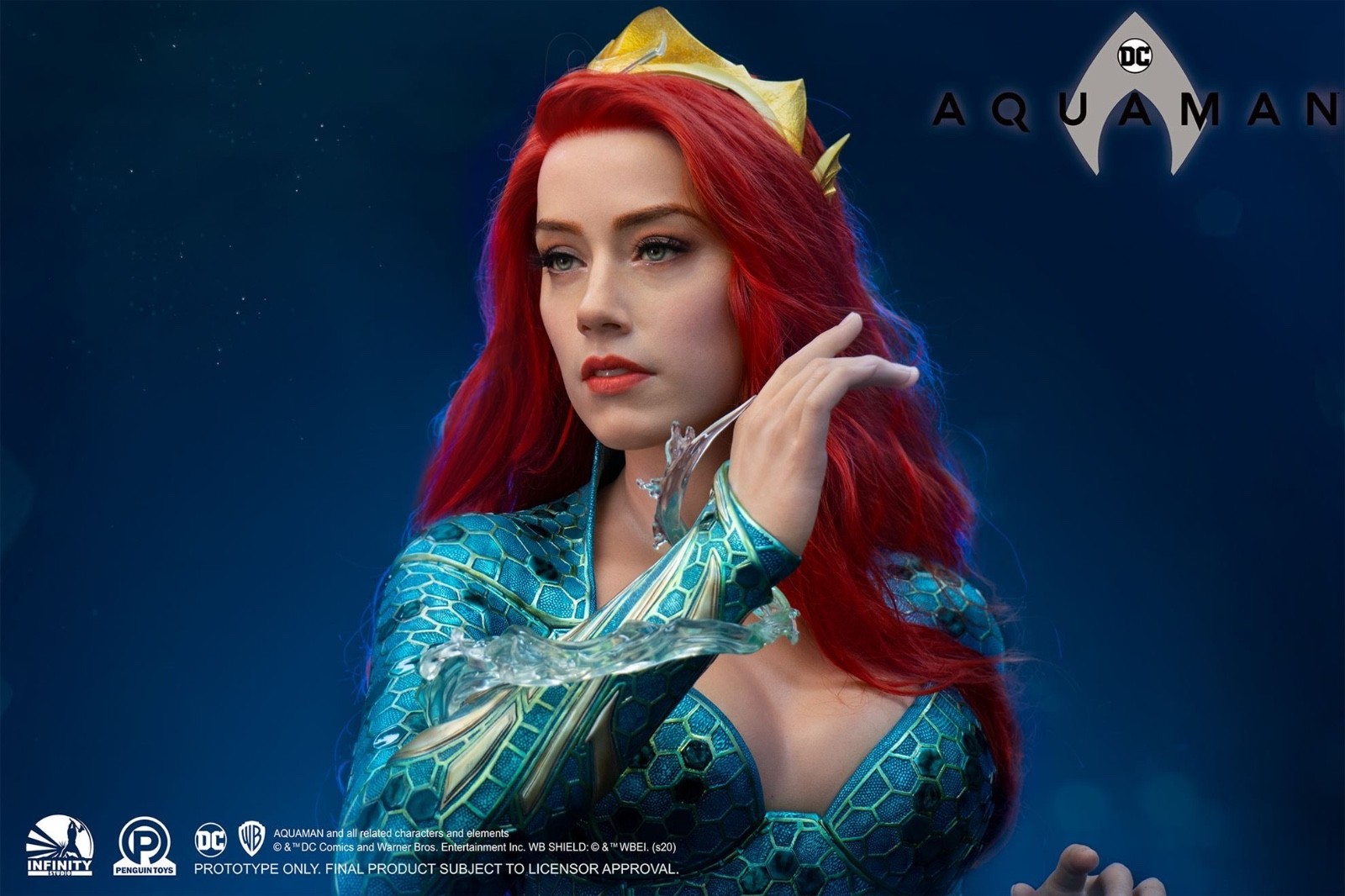 MERA BUST 1:1 LIFE-SIZE INFINITY STUDIOS MINT CONDITION