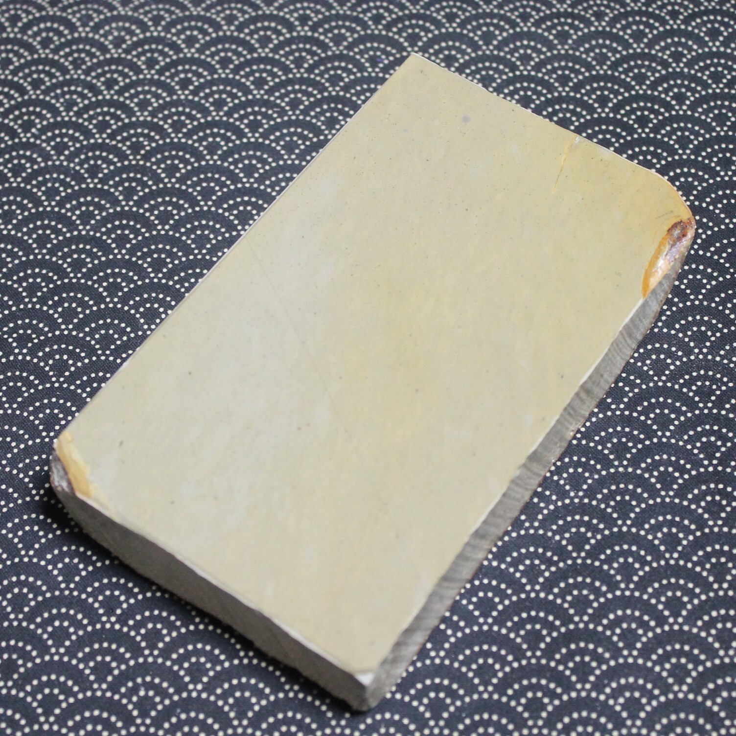Jnat VTG 1980s Shohonyama 638g Japanese Natural Whetstone Sharpening Stone JAPAN