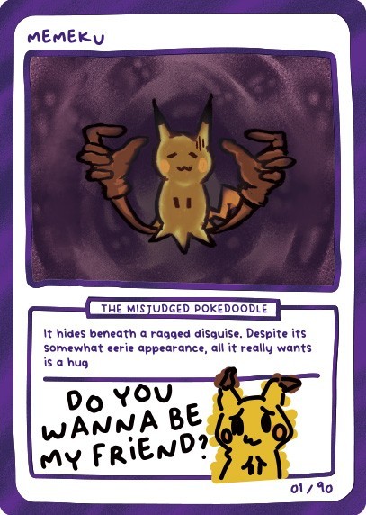 Pokedoodles Gag Team Singles- Pick Your Own
